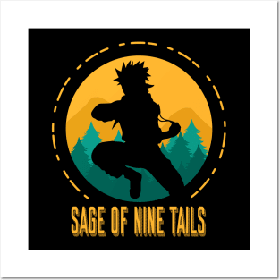 Sage of nine tails Posters and Art